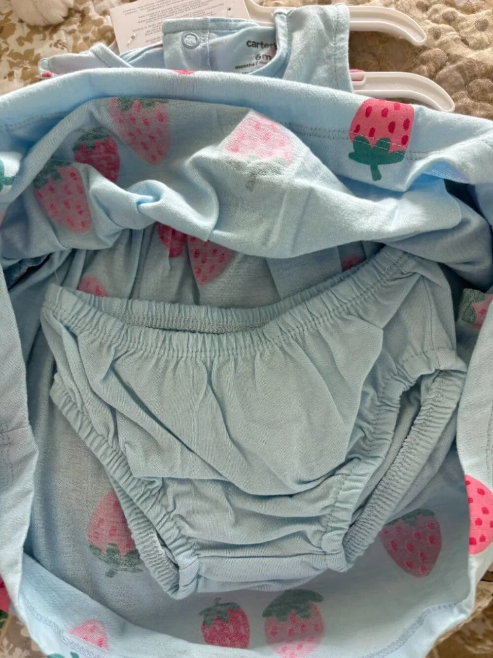 Carter's Baby Girl 2-Pack / 3-Piece Outfit Set Size 6 Months - Picture 7 of 13